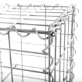 Miniatyrbild 4 av 7: Rootz Stone Gabion - Rektangulär Gabion - Gabion Wall - Gabion Basket - Gabion Stödmur - Gabion Struktur - Dekorativ Gabion - Silver - 100 x 50 x 30 c