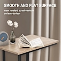 Miniatyrbillede 5 af 9: Rootz sofabord - sidebord - lys eg - robust konstruktion - let at samle - alsidigt - kompakt design - 55 cm x 36 cm x 59,5 cm