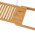 Miniatyrbillede 8 af 11: Rootz Badekarhylde - Badekarbro - Badekarstøtte - Badekarbakke - Badekar - Bambus - Naturlig - (70-105) X 21,8 X 5 Cm