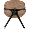 Miniatyrbild 8 av 9: Rootz matstolsset - Stoppad stol - Ben i massivt trä - Ergonomiskt ryggstöd - Golvskydd - 39D x 43W x 83H cm