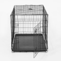 Pikkukuva 7 / 11: Rootzin koirankuljetushäkki - musta - rauta, vatsa - 29,92 cm x 20,87 cm x 22,44 cm
