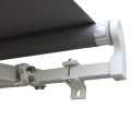 Miniatyrbild 7 av 8: Rootz Markis - Ledarmsmarkis - Solskydd - Handvev - Aluminium + Polyester - Grå - 3,5x2,5m
