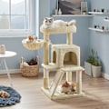 Miniatyrbillede 2 af 6: Rootz Cat Scratching Post - Cat Tree - Scratch Tower - Sisal indpakket - 48 x 48 x 96 cm