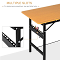 Pikkukuva 5 / 10: Rootz Workbench - Worktable - Worktop - Heavy Duty Bench - Foldable - Yellow/Black