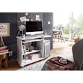 Miniatyrbillede 3 af 7: Rootz moderne computerbord med pc-hylde - Tidløst design - Opbevaringsmuligheder - Afrundede 3D-hjørner - 90 cm x 71 cm x 50 cm