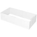 Pikkukuva 1 / 11: Rootz -koiran roskakori - Whelping Box - Puppy Run - Säädettävät sisäänkäynnit - Pine & MDF - 196 x 96 x 48 cm - valkoinen