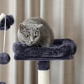Miniatyrbild 4 av 6: Rootz Cat Scratching Post - Big Cat Tree - Cat Tower på flera nivåer - Plyschöverdrag - 50cm x 50cm x 164cm