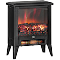 Miniatyrbillede 10 af 10: Rootz elektrisk pejs - LED pejs - Varmeovn - Realistisk flamme - Justerbar temperatur - Overophedningsbeskyttelse - 36cm x 21cm x 47cm