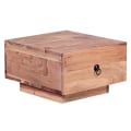 Miniatyrbillede 1 af 7: Rootz Sengebord - Massivt træ Acacia sengebord - Sengeborde - Skuffe - 25cm høj