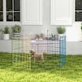 Pikkukuva 2 / 10: Rootz Outdoor Run Puppy Playpen - Monipuolinen lemmikkipentu - Pentujen leikkipiha - Kestävää metallia - Helppo asennus - Värikäs - Ø120 x 60H cm