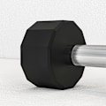 Pikkukuva 9 / 10: Rootz Square käsipainosetti - Vierimättömät käsipainot - Kumipinnoitettu - Metalliydin - Liukumaton kahva - Tilaa säästävä - 25L x 9,5W x 9,5K cm
