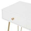 Miniatyrbillede 9 af 9: Rootz Justerbar Velvet Barstol - Bordstol - Drejeligt sæde - Holdbar og komfortabel - Multifunktionel med opbevaring - Justerbar højde 49,5 cm-65 cm -