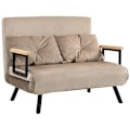 Miniatyrbillede 1 af 10: Rootz sovestol - gæsteseng - sovesofa - 5-niveau justerbart ryglæn - Robust stålramme - 102 cm x 73 cm x 81 cm