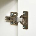 Miniatyrbillede 6 af 6: Rootz skænk - Kommode - 2 skuffer - Stående skab - Push-click - Spånplade - Hvid - 117 Cm X 36 Cm X 74 Cm