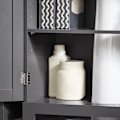 Miniatyrbillede 7 af 9: Rootz Vaskeskab til badeværelse - Vask Basenhed - Opbevaringsorganisering - MDF-konstruktion - Magnetisk lås - Justerbar hylde - 60 cm x 60 cm x 30 cm