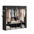 Miniatyrbillede 1 af 5: Rootz Fabric Cabinet Garderobe - Opbevaringsarrangør - Tøjopbevaring - Rumbesparende design - 45 x 170 x 167 cm