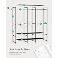 Miniatyrbillede 7 af 7: Rootz Tøjstativ - Organizer - Garderobestativ - Stålspånplade - Heavy Duty - 40 cm x 141 cm x 180 cm