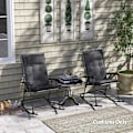 Miniatyrbillede 2 af 10: Rootz 2 stykker Sun Lounger Set - Garden Lounger Puder - polstrede puder - Vandafvisende, fade -resistent - 50x116x5 cm - Grå