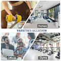 Miniatyrbillede 8 af 11: Rootz vægtstænger og håndvægtesæt - 3-i-1 håndvægtesæt - Pladestang - Klemmestang - Hjem - Gym - Gul/sort