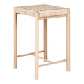 Miniatyrbild 1 av 3: Rootz Abano Counter Chair - Barstol - Wicker Seat - Hållbar design - 42x42x66,5 cm