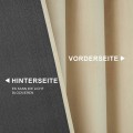 Miniatyrbild 4 av 7: Rootz Luxurious Velvet Blackout Gardiner - Draperier - Fönsterbeklädnader - Ljusblockerande - Värmeisolering - Enkel installation - 140cm x 225cm/245c