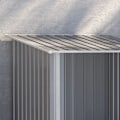 Miniatyrbillede 5 af 5: Rootz Redskabsskur - Haveredskabsskur - Kompakt skur - Metalredskabsskur - Grå - 100 x 103 x 160 cm