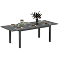Miniatyrbild 10 av 10: Rootz Garden Table - Utomhusbord - Utdragbart bord - Väderbeständig design - 160/220L x 90W x 73H cm