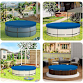 Miniatyrbillede 2 af 7: Rootz Ultimate Pool Cover - All Season Pool Protector - Svømmebassin presenning - Holdbar, rivefast, forbedrer vandkvaliteten - Flere størrelser tilgæ