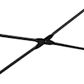Miniatyrbild 9 av 9: Rootz Set med 4 matstolar - Köksstolar - Moderna sittplatser - Slitstark metallram - Ergonomisk komfort - Enkel montering - 46 x 40,5 cm sits