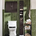 Miniatyrbillede 4 af 9: Rootz badeværelsesvægskab - Opbevaringsskab - Medicinskab - Justerbar hylde - Alsidig brug - Nem montering - 60cm x 60cm x 30cm