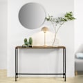 Miniatyrbild 5 av 11: Rootz Vintage Console Bord - Hallbord - Sideboard - MDF och metall - Robust, utrymmesbesparande, Non-Wobble Design - 120cm x 65cm x 20cm