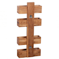 Miniatyrbild 5 av 5: Rootz Solid Acacia Tidningsställ - Tidningshållare - Tidningsställ - Tidningshållare - Trä - Brun