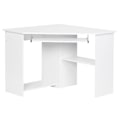 Miniatyrbillede 1 af 8: Rootz Corner Desk - Modern Office Desk - Computertabel - Generøs opbevaring - 127 cm x 73 cm x 88,5 cm