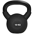Miniatyrbillede 1 af 7: Rootz Kettlebell - Massive Kettlebell - 10 Kg - Med plastbelægning - Stål/PVC - Sort - 19 x 12 x 22 cm