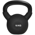 Pikkukuva 1 / 7: Rootz Kahvakuula - Massiivinen Kahvakuula - 10 Kg - Muovipinnoitteella - Teräs/PVC - Musta - 19 x 12 x 22 cm