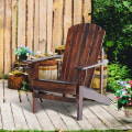 Miniatyrbillede 3 af 8: Rootz Havestol - Adirondack Stol - Solseng - Balkonstol - Træ - 72,5 x 97 x 93 cm