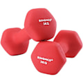 Pikkukuva 6 / 7: Rootz käsipainot - Halterset - Setti pakettiauto 2 - 2 x 3 kg - Rood - 20 x 9 x 8,5 cm