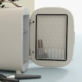 Miniatyrbild 6 av 6: Rootz köksmaskiner - Bärbar adapter - Skönhetskyl - 4 L Kapacitet - Bricka - Gräddvit - 20,3 X 26,3 X 28 Cm