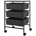 Miniatyrbillede 1 af 7: Rootz Opbevaringsvogn - Mobil Organizer - Hjælpevogn - Stålramme - Nem at rengøre - 40,8L x 33,5W x 60,5H cm