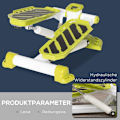 Miniatyrbild 7 av 10: Rootz Mini Stepper - Bärbar Stepper - Fitness Step Machine - Stålkonstruktion - 48cm x 34cm x 21cm