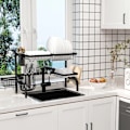 Miniatyrbild 2 av 7: Rootz Dish Drainer - Justerbar längd - Många element - Flexibelt arrangemang - Svart - 93 x 30 x 52cm