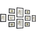Miniatyrbild 1 av 7: Rootz fotoram Set med 10 fotoramar - 2 x 20x25 tum, 4x (13x18), 4 x (10x15) - Tavelramar