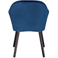 Miniatyrbild 6 av 7: Rootz Set med 6 matstolar - Sammetsklädd - Köksstolar - Ergonomiskt stöd - Enkel montering - Hållbar konstruktion - 81cm x 40cm x 40cm