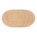 Miniatyrbild 1 av 2: Rootz 4 -bit set Bombay Placemat - jute bordsmattor - rustika bordslinnor - Hållbart och lätt att rengöra - 35 cm x 45 cm
