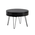 Miniatyrbillede 1 af 6: Rootz Moderne sofabord - Slående sofabord - Round Storage Table - Unik design - 60 cm x 60 cm x 43 cm