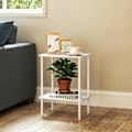 Miniatyrbild 2 av 11: Rootz 2 Tier Side Table - Accent Table - soffbord - Extra förvaring - 40 cm x 30 cm x 52,2 cm
