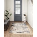 Miniatyrbillede 2 af 7: Rootz Carpet - Maskinvaskbart tæpper - Brown Area Mat - Let vedligeholdelse - 92 cm x 153 cm