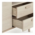Miniatyrbild 9 av 11: Rootz Highboard - Förvaringsskåp - Skänk - Massiv ek och faner - Tyst Soft-Close - Gott om förvaring - Tidlös design - 40cm x 100cm x 130cm