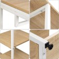 Miniatyrbillede 5 af 8: Rootz multifunktionelt tøjstativ - Organizer - Garderobestativ - Rigelig opbevaring, Alsidig placering, Holdbar konstruktion - 90 cm x 40 cm x 204,5 c