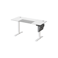 Miniatyrbillede 1 af 8: Rootz elektrisk stående skrivebord - Justerbart skrivebord - Sit Stand Skrivebord - Spånplade stålramme - Ikke-vævet stof - 60 cm x 140 cm x (72-120)